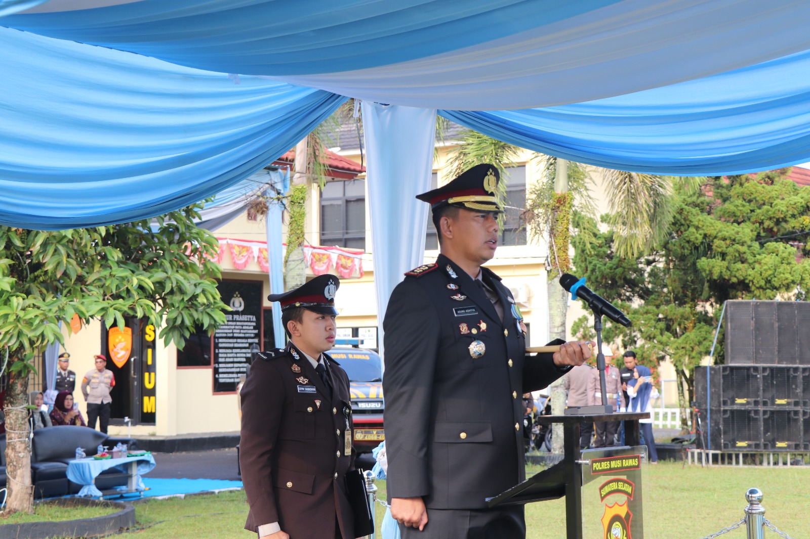 “Upacara Hari Bhayangkara ke-80: Dedikasi Polres Musi Rawas untuk Masyarakat”