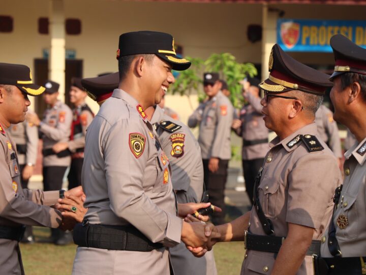 *Pimpin Sertijab Empat Pejabat Utama, Kapolres Musi Rawas: Ini Dinamika Lazim Demi Regenerasi Organisasi*