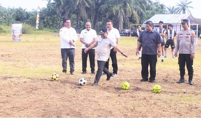 TURNAMEN OPEN MINI SOCCER JABIR CUP III RESMI DIBUKA, WAKIL BUPATI LABUHANBATU BERPESAN JAGA SPORTIVITAS