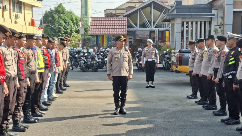 POLRES LUBUK LINGGAU MEMASTIKAN SITUASI KAMTIBMAS UNTUK MENINGKATKAN KUALITAS PELAYANAN PUBLIK.