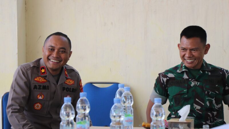 Sinergi untuk Negeri, Polres Musi Rawas Perkuat Soliditas dengan Yonif TP 947/Pangeran Amin
