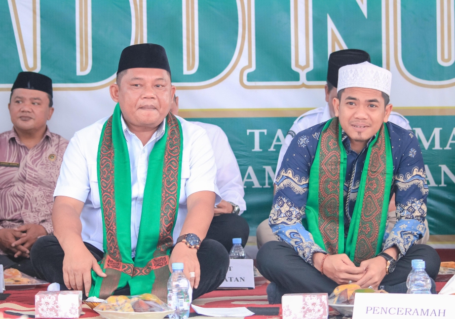 Dua Santri Raih Beasiswa ke Mesir, Wabup Labuhanbatu Hadiri Tabligh Akbar di Ponpes Addinussyarifiah