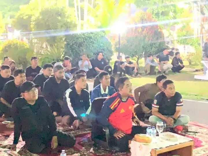 Bupati Anwar Sadat Nobar Semifinal Piala Dunia 2026 Spanyol vs Prancis Bersama Masyarakat