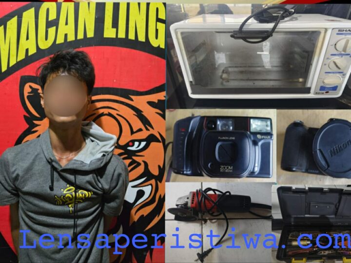 TIM UNIT PIDUM SATRESKRIM POLRES LUBUK LINGGAU MENANGKAP SEORANG PELAKU PEMBOBOLAN RUMAH WARGA