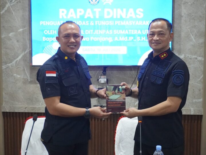 Perkuat Kinerja UPT Pemasyarakatan Langkat, Kakanwil Ditjenpas Sumut Lakukan Bintorwasdal di Lapas Narkotika Langkat