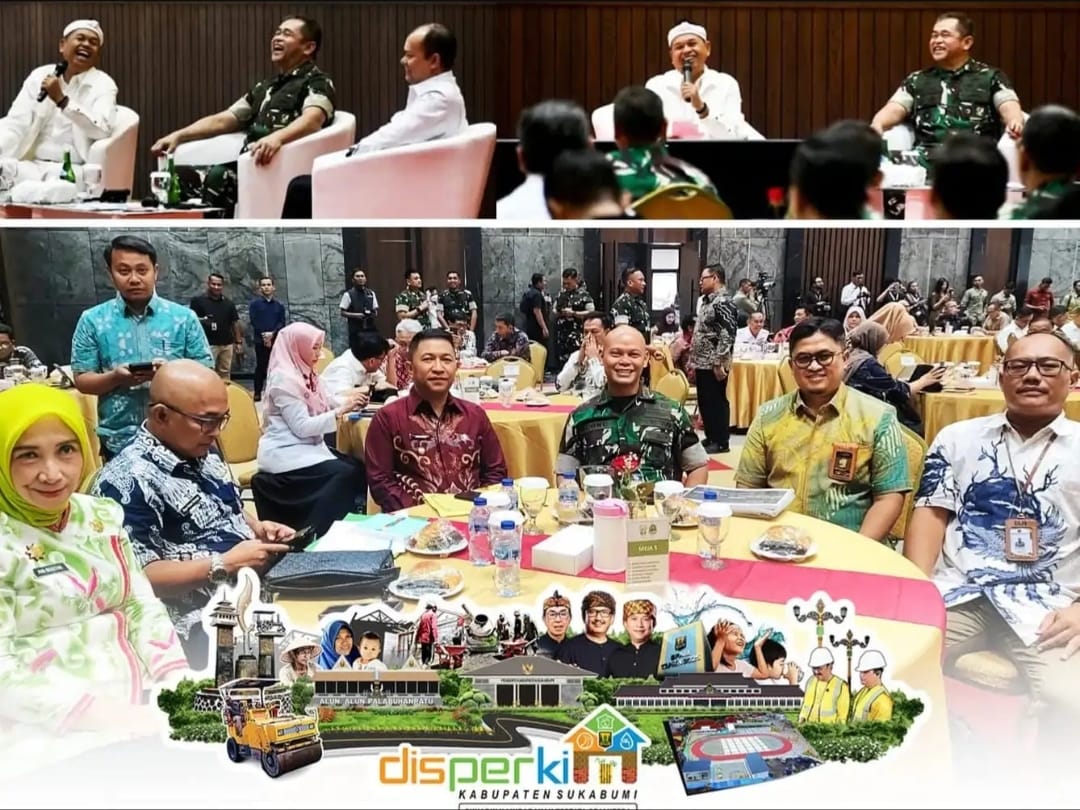 Kadis Perkim Dampingi Wabup Sukabumi Hadiri Rakor Penanganan Persampahan dan Mitigasi Dampak Kemarau Panjang