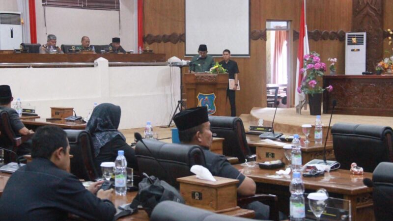 Bupati Anwar Sadat Sampaikan KUA-PPAS APBD 2027, Tegaskan Sinergi Wujudkan Anggaran Berkualitas