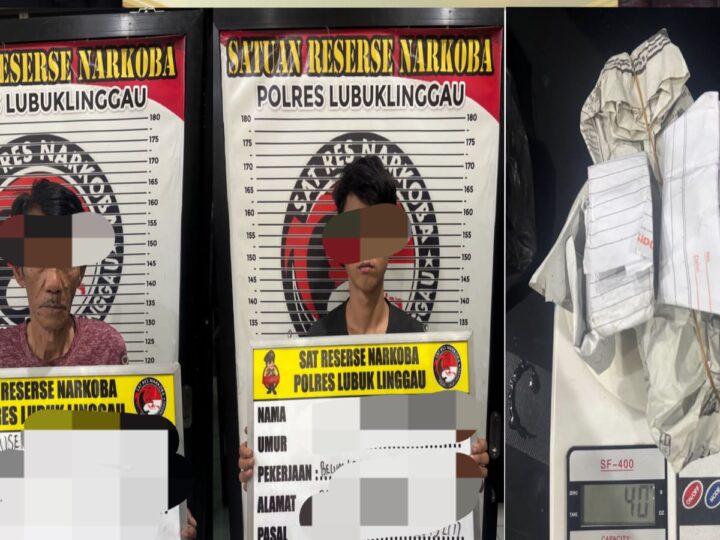 Satresnarkoba Polres Lubuk Linggau Berhasil Amankan Dua Orang Pelaku Berikut Barang Bukti Narkotika Jenis Ganja