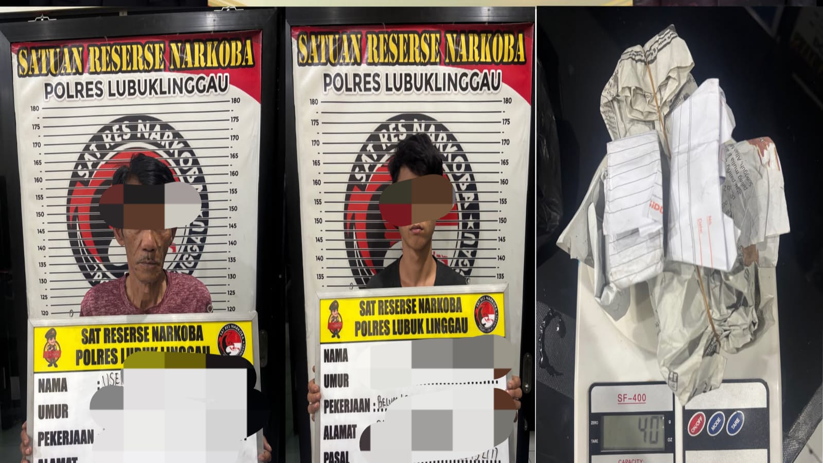 Satresnarkoba Polres Lubuk Linggau Berhasil Amankan Dua Orang Pelaku Berikut Barang Bukti Narkotika Jenis Ganja