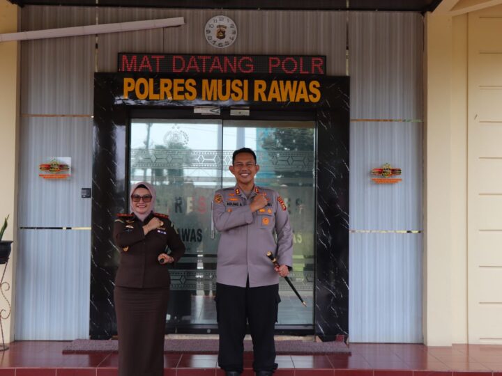 Perkuat Sinergitas Penegakan Hukum, Kapolres Musi Rawas Terima Kunjungan Kerja Kajari Musi Rawas