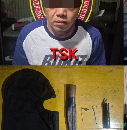 Unit Reskrim Polsek Lubuk Linggau Barat kembali Ungkap Kasus Senjata Tajam Berikut BB Serta Pelaku Diamankan