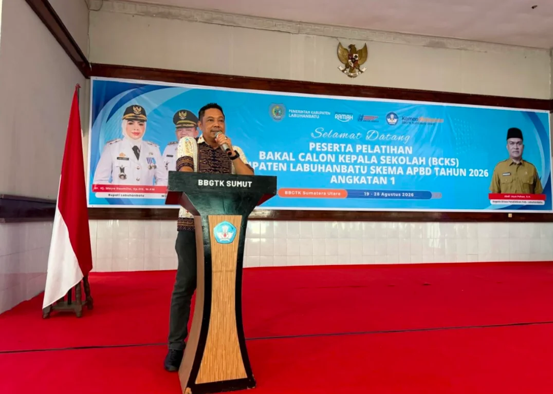 Kadisdik Labuhanbatu Minta Kepala Sekolah Bawa Hasil Pelatihan BCKS Jadi Aksi Nyata