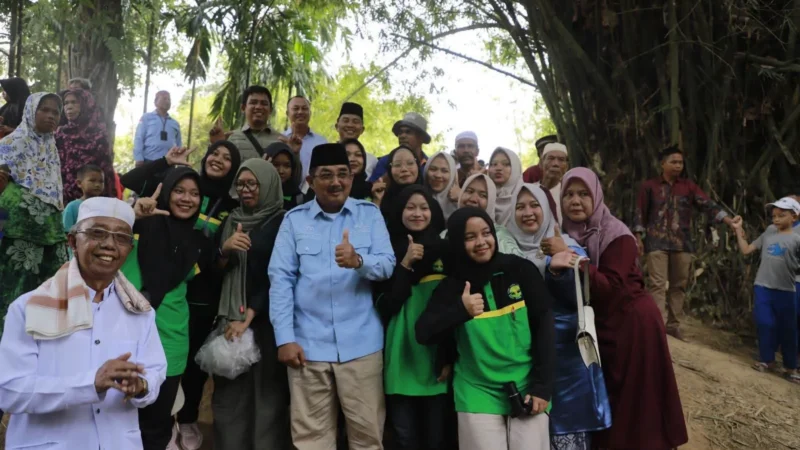 Resmikan Lubuk Larangan di Desa Lubuk Bernai, Bupati Anwar Sadat Ajak Masyarakat Jaga Sungai dan Kelestarian Ekosistem