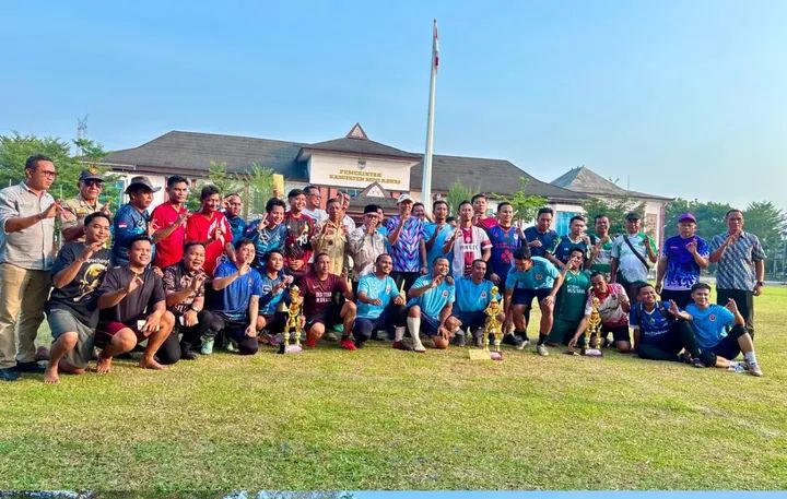 Turnamen Mini Soccer Antar OPD Salah Satu Rangkaian kegiatan Pemerintah Kabupaten Musi Rawas Menyemarakkan peringatan HUT RI ke-81 