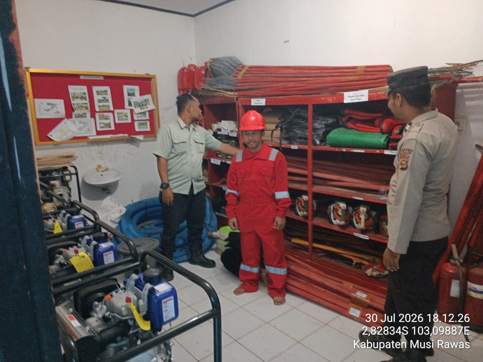 Sinergi Tanggap Darurat: Polres Musi Rawas dan PT Lonsum Perkuat Kesiapsiagaan Hadirkan Kawasan Bebas Karhutla