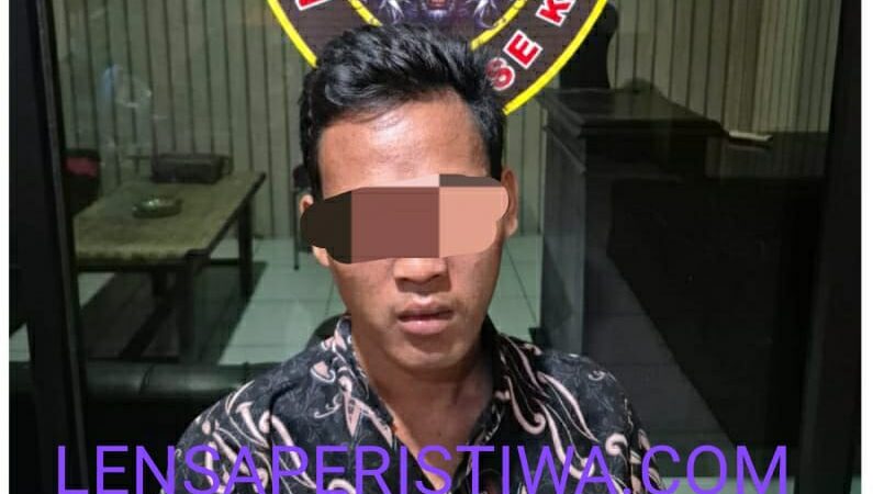 POLSEK LUBUK LINGGAU BARAT MENGAMAN SEORANG PELAKU,DALAM KASUS PENCURIAN UANG KAS MASJID SEBESAR 2,1 JUTA. 