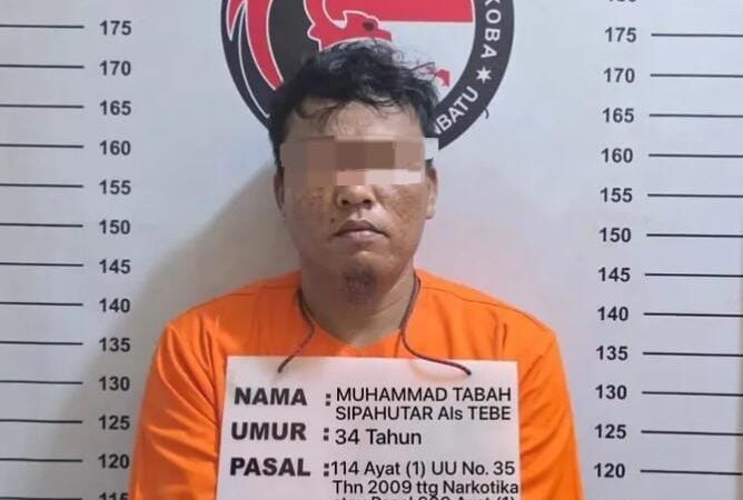 Penangkapan warga aek kuo kasus Narkotika jenis Sabu oleh Satres Narkoba Polres Labuhanbatu