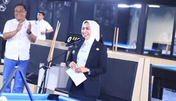 DUKUNG INVESTASI DAERAH, BUPATI LABUHANBATU RESMIKAN BILIAR CAPITAL POOL & COFFEE