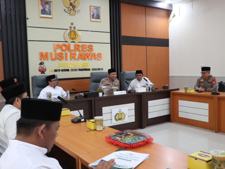 Silaturahmi Ulama dan Umaroh: Polres Musi Rawas Bersama PCNU Perkuat Sinergitas Demi Stabilitas Kamtibmas  Musi Rawas