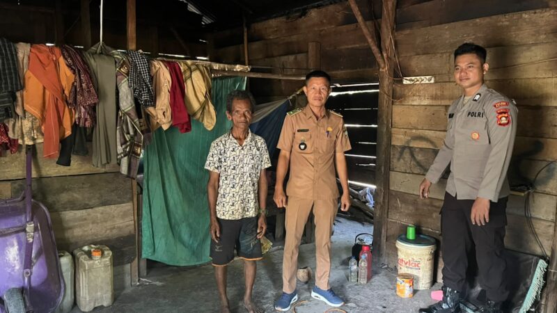 Rumah Darpin Tak Layak Huni, Polres Musi Rawas Hadir Bawa Harapan Lewat Bedah Rumah