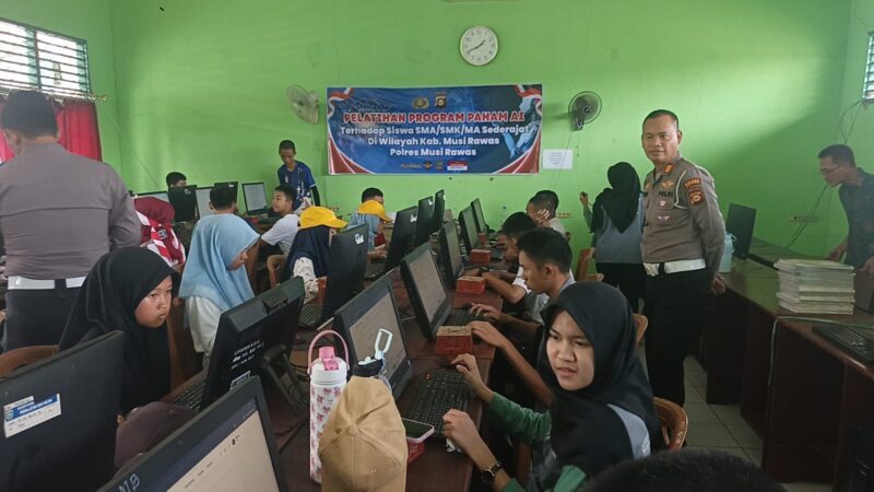 Merajut Masa Depan Digital: Polres Musi Rawas Bekali Generasi Gen Z SMA Negeri 2 Muara Beliti dengan Literasi AI
