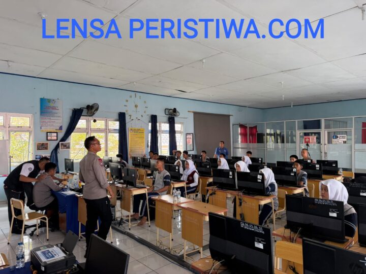 POLRES LUBUK LINGGAU MELAKUKAN EDUKASI DENGAN PELAJARAN SMK NEGERI 1,MENCEGAH PENYALAHGUNAAN DI MEDIA SOSIAL 