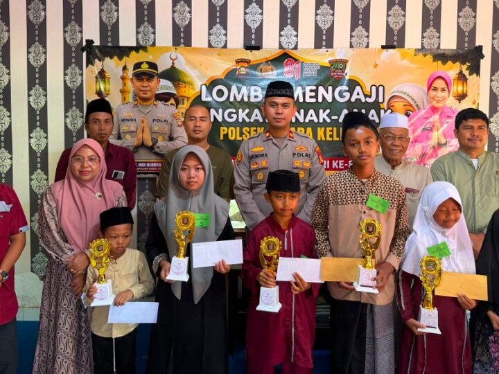 Polsek Muara Kelingi Polres Musi Rawas Hadir di Tengah Generasi Qur’ani: Semarak Kemerdekaan melalui Lomba Mengaji Anak-Anak