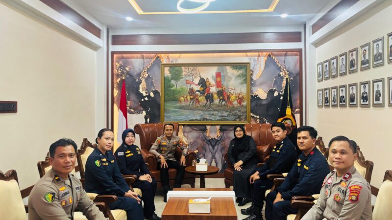 Kedatangan Tim Biddokkes Polda Sumsel Disambut Hangat secara langsung oleh Kapolres Lubuk Linggau Bersama Jajaran