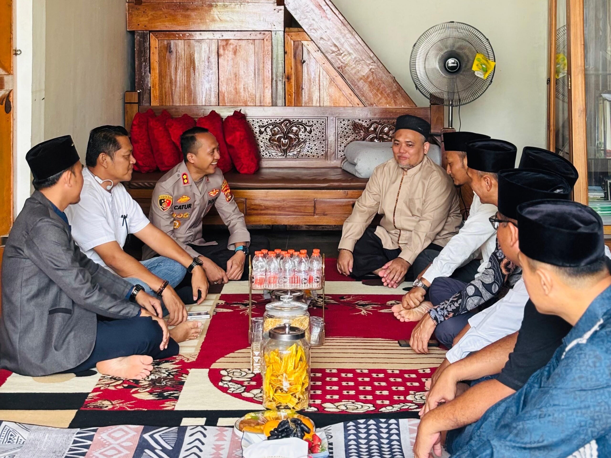 Polres Lubuk Linggau , Kunjungan Ke Ketua Nahdlatul Ulama (NU) Jalin Silaturahmi, komunikasi Yang Harmonis, Sinergi Dengan Tokoh Agama dan Masyarakat