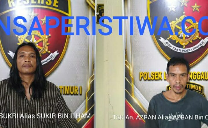 UNIT RESKRIM POLSEK LUBUK LINGGAU TIMUR 1,BERHASIL MENANGKAP DUA TERSANGKA DALAM KASUS PENCURIAN