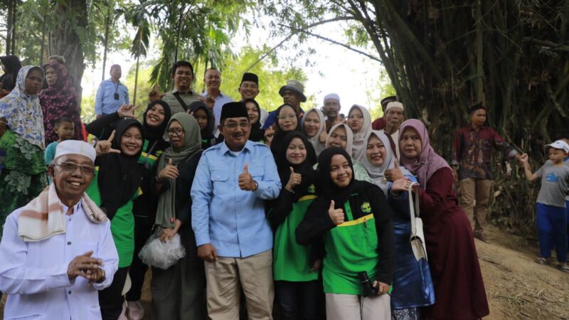 Resmikan Lubuk Larangan di Desa Lubuk Bernai, Bupati Anwar Sadat Ajak Masyarakat Jaga Sungai dan Kelestarian Ekosistem