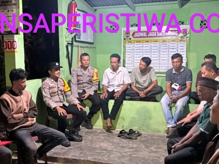 SATKAMLING,JAGA KAMPUNG BEBAS API: POLRES MUSI RAWAS BERDAYAKAN SATKAMPING UNTUK CEGAH KARHTLA HINGGA KEBAKARAN RUMAH