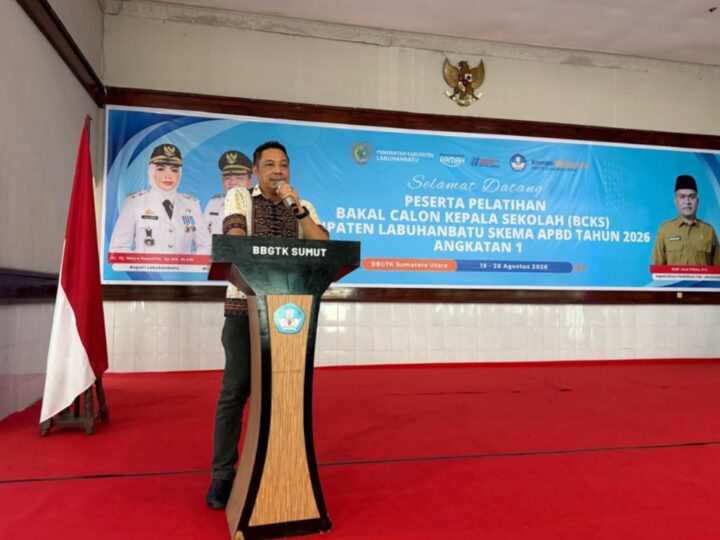 Kadisdik Labuhanbatu Minta Kepala Sekolah Bawa Hasil Pelatihan BCKS Jadi Aksi Nyata