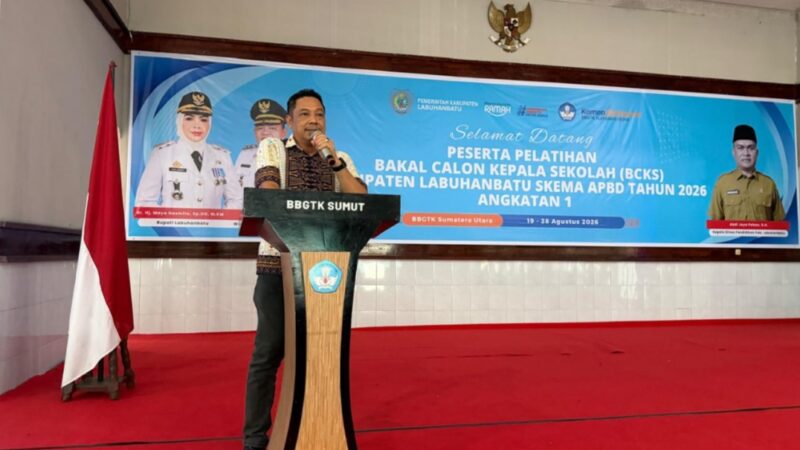 Kadisdik Labuhanbatu Minta Kepala Sekolah Bawa Hasil Pelatihan BCKS Jadi Aksi Nyata