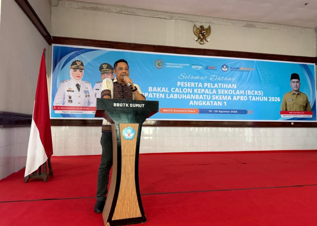 Kadisdik Labuhanbatu Minta Kepala Sekolah Bawa Hasil Pelatihan BCKS Jadi Aksi Nyata