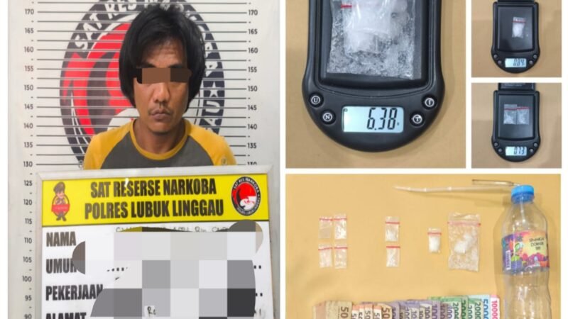 SATRESNARKOBA POLRES LUBUK LINGGAU MERINGKUS SEORANG PNS,DI DUGA PENGEDAR NARKOTIKA