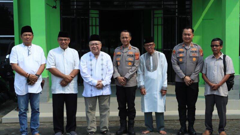 KAPOLRES LUBUK LINGGAU KUNJUNGAN DI MUHAMMADIYYAH,BERSILATURAHMI UNTUK MEMPERKUAT JAGA KAMTIBMAS DAN MENJAGA KERUKUNAN.