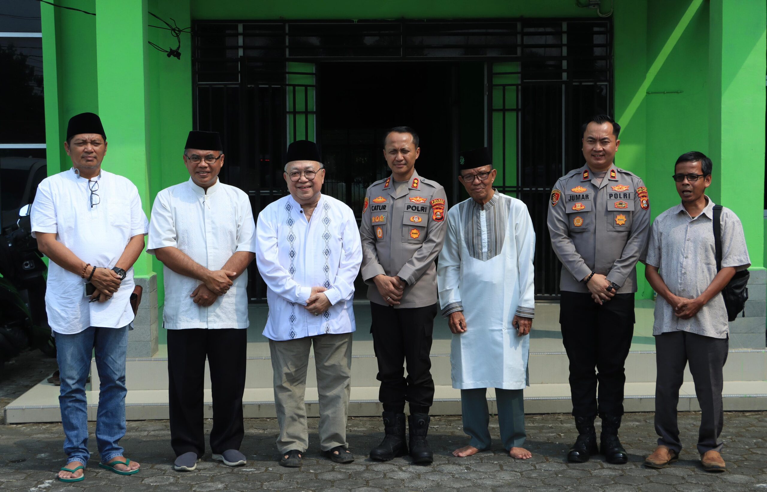 KAPOLRES LUBUK LINGGAU KUNJUNGAN DI MUHAMMADIYYAH,BERSILATURAHMI UNTUK MEMPERKUAT JAGA KAMTIBMAS DAN MENJAGA KERUKUNAN. 