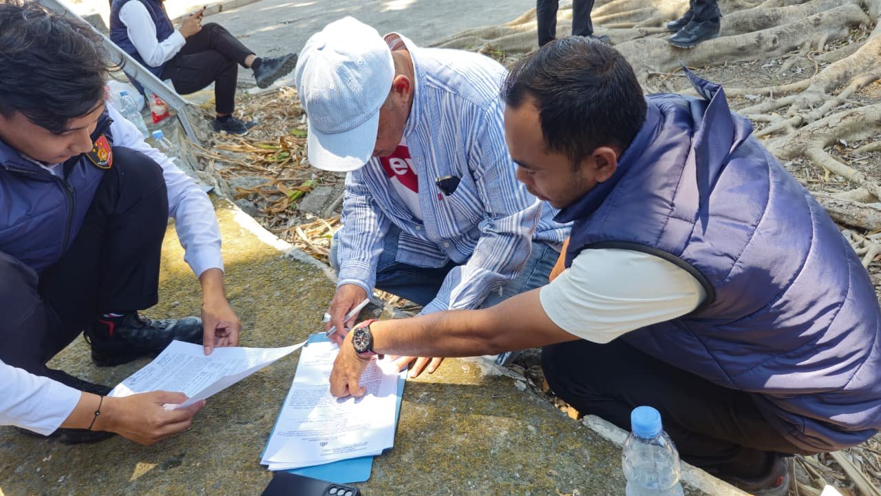 PENYIDIK TEMUKAN INDIKASI HILANGNYA BARANG BUKTI DI TKP DUGAAN PENGRUSAKAN CAGAR BUDAYA RUMAH JAWATAN KANTOR POS GORONTALO