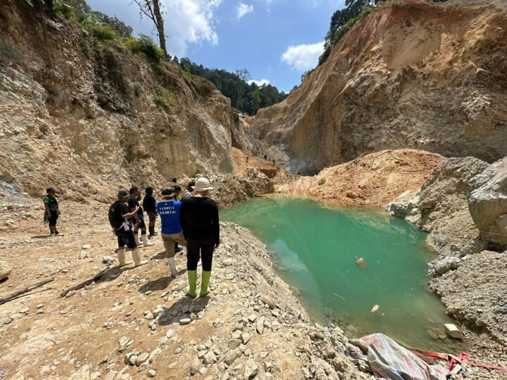 DITRESKRIMSUS POLDA GORONTALO TETAPKAN TERSANGKA DAN TAHAN PEMILIK LOKASI PETI DAM HULAWA YANG LONGSOR DI POHUWATO