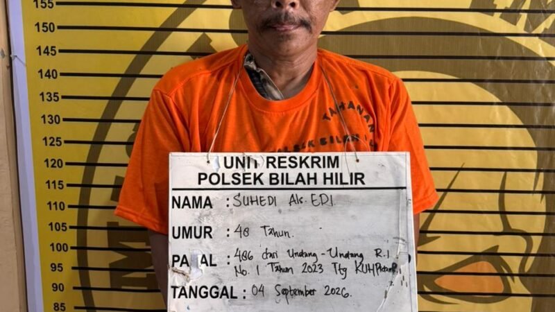 Uang Hasil Penjualan Sawit Tak Kunjung Diterima, Polisi Tangkap S di Siak