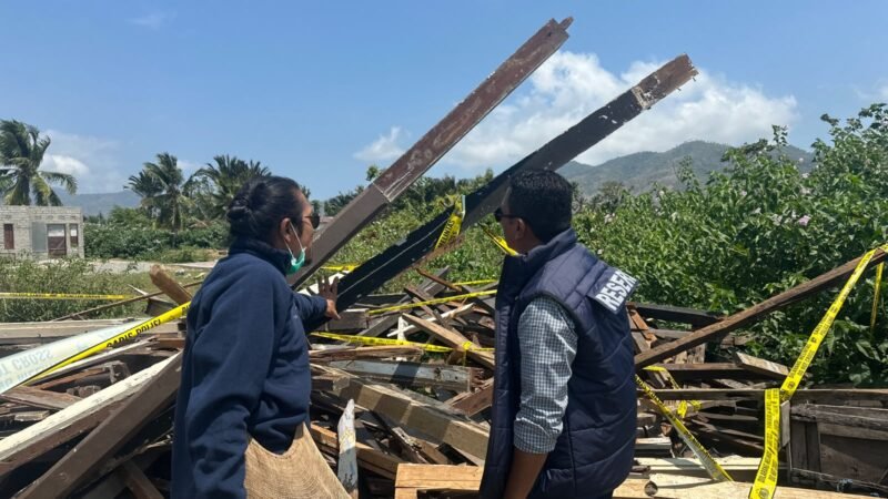 POLISI TEMUKAN BARANGBUKTI BEKAS BANGUNAN CAGAR BUDAYA YANG HILANG, IINDIKASI SENGAJA DIHILANGKAN ATAU DICURI?