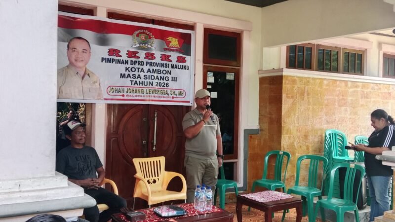 Reses di Kudamati, Johan Lewerissa Buka Ruang Warga Sampaikan Keluhan dan Solusi