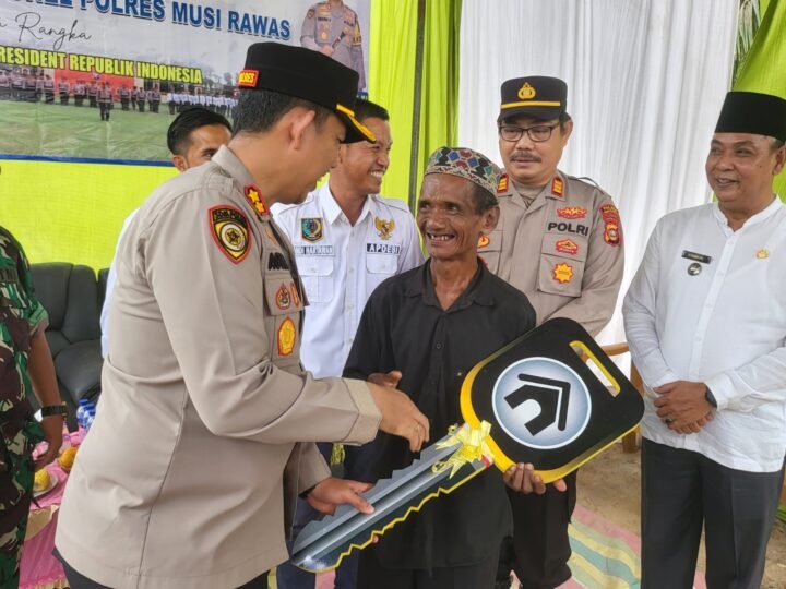 WUJUD KEPEDULIAN POLRES MUSI RAWAS: DARI PATUNGAN PERSONEL JADI HUNIAN LAYAK DARPIN