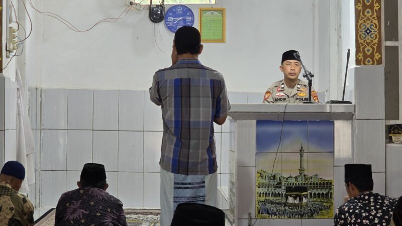 CEGAH KARHUTLA SEJAK DINI, POLRES MUSI RAWAS MASIFKAN IMBAUAN HINGGA KHUTBAH JUMAT