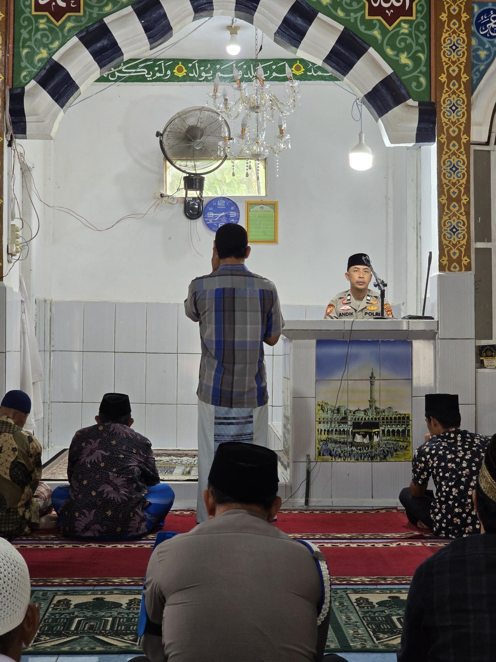 CEGAH KARHUTLA SEJAK DINI, POLRES MUSI RAWAS MASIFKAN IMBAUAN HINGGA KHUTBAH JUMAT