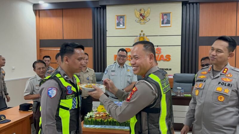 Hari Lalulintas Bhayangkara Ke-71, Kapolres Musi Rawas : Harus Profesional dan Presisi Hadapi Dinamika Masyarakat