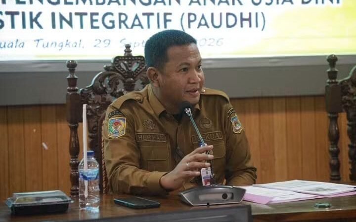 Sekda Tanjab Barat Pimpin Rakor Lintas Sektor, Perkuat Sinergi Pemenuhan Indikator PAUDHI