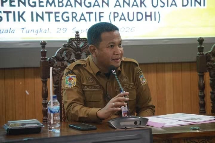 Sekda Tanjab Barat Pimpin Rakor Lintas Sektor, Perkuat Sinergi Pemenuhan Indikator PAUDHI