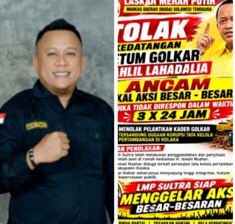 Tolak Kedatangan Bahlil di Sultra, LMP Sultra Ancam Aksi Besar Jika Aspirasi Tak Direspons